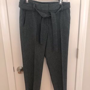 Blue LOFT twill, woven dress pants